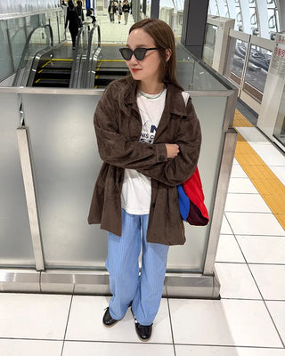 Suede Midi Jacket