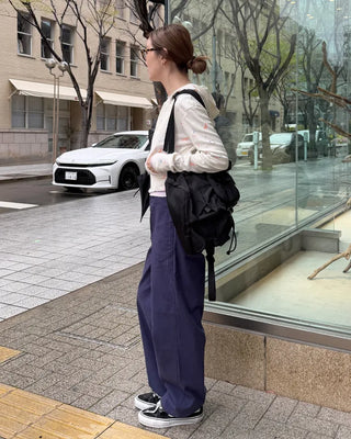 Sketch Pattern Rib Zip-Up Hoodie