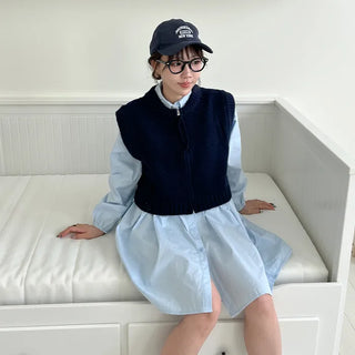 Basic Mini Shirt Dress