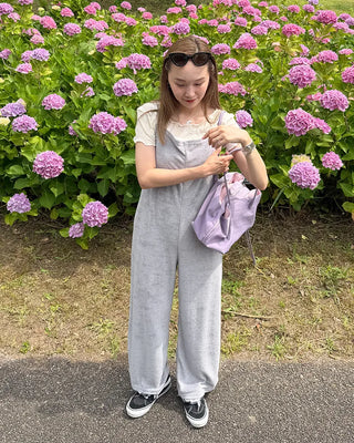 Nylon Multi-Square Tote Bag