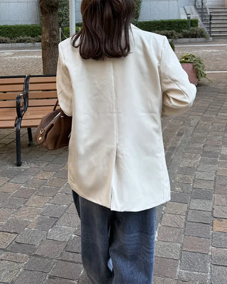 Oversized blazer jacket
