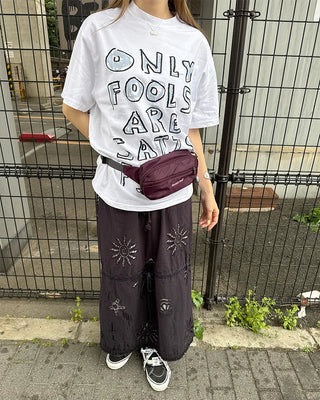 Crayon Lettering Short Sleeve T-Shirt