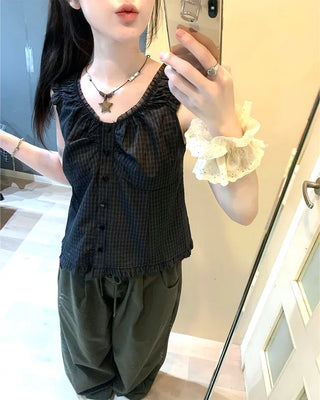 Wood Star Necklace