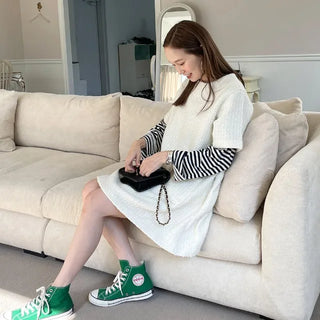 Tweed mini dress