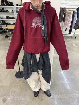 [NeverSeez] Printed Graphic Hoodie