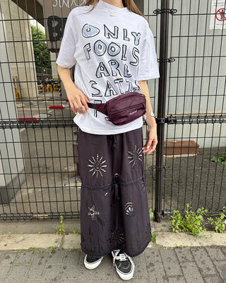Crayon Lettering Short Sleeve T-Shirt
