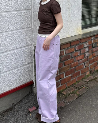 See-through short-sleeve T-shirt