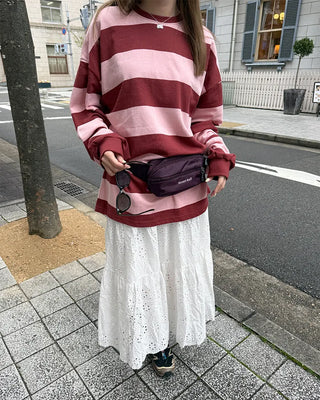 Oversized Wide Striped T-Shirt