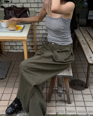 Polka dot cap camisole