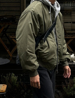 Mild Hooded Padded Jacket MA1 (3 colors)