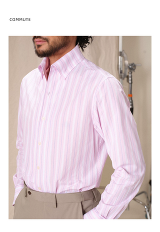 [CULTUM] Cotton Stripe Shirt