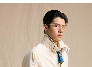 [CULTUM] Lyocell Denim Harrington Jacket
