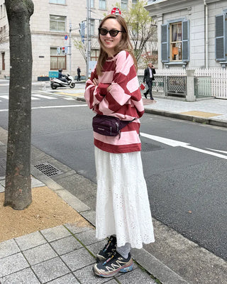 Oversized Wide Striped T-Shirt