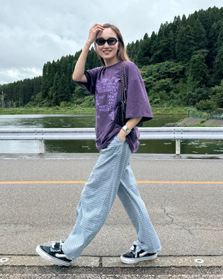 Casual Lettering Loose Fit Short Sleeve T-Shirt