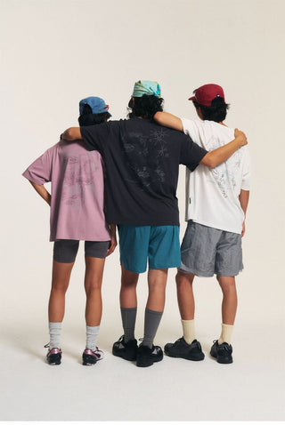 [Monterest] Quick-Dry Reflective Print T-Shirt