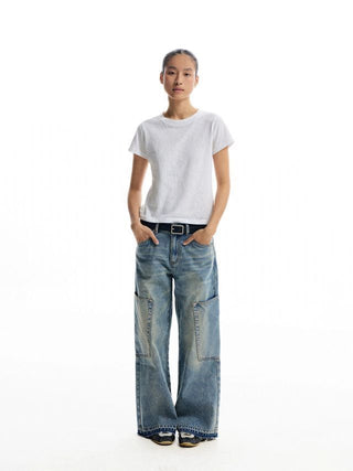 CONP Big Pocket Denim Pants
