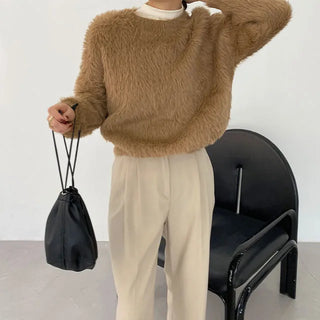 daily soft half neck T