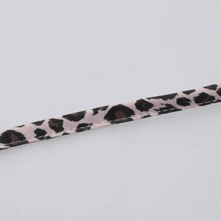 Leopard print shoulder bag