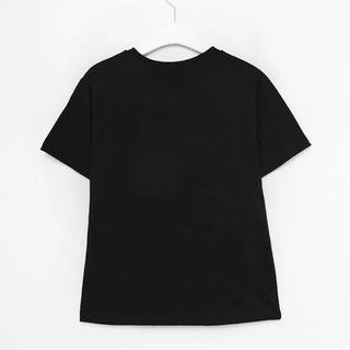 Round lettering T-shirt
