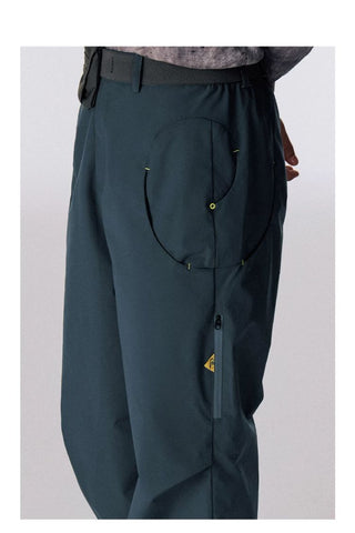 [CONP] Outdoor Swirl Pocket Zip Wide Pants