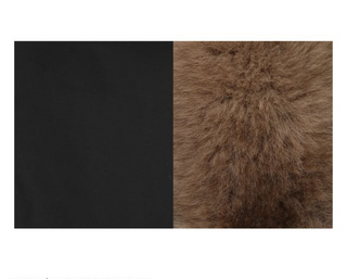 MASONPRINCE Faux Fur Down High-Neck Jacket
