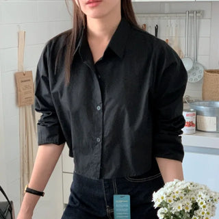 Day Loose Fit Cropped Shirt