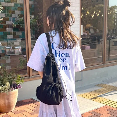One-shoulder backpack