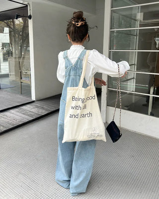 Denim Overalls