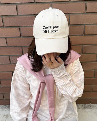 TOWN Lettering Ball Cap