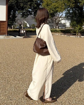 Belt Point Square Shoulder Bag