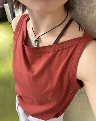 Double Flower Necklace