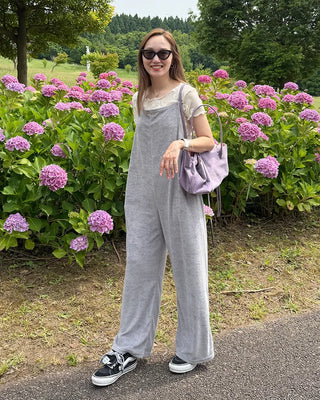 Pile Camisole Jumpsuit