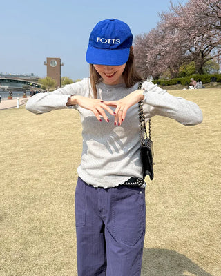 Flower Pointelle T-shirt