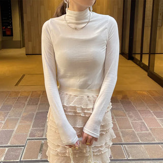 Half-neck T-shirt