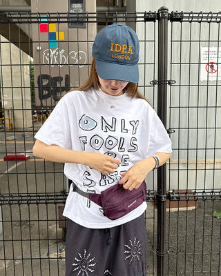 Crayon Lettering Short Sleeve T-Shirt