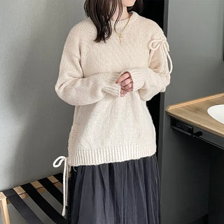 Eyelet Point Knit