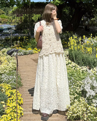Vintage Crochet Vest