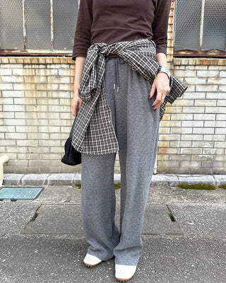 Waffle Wide Easy Pants