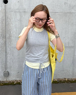 Drawstring Tank & T-Shirt Set