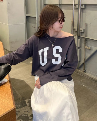 USA Cropped T-Shirt