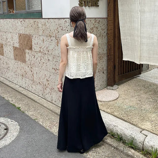 Semi-mermaid long skirt