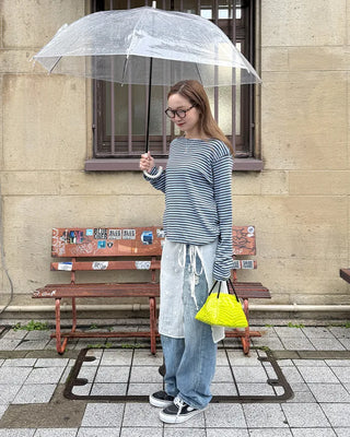 Flower Wrinkle Wrap Skirt
