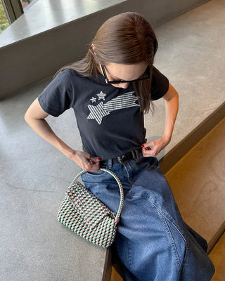 Border Star Patch Short-Sleeve T-Shirt