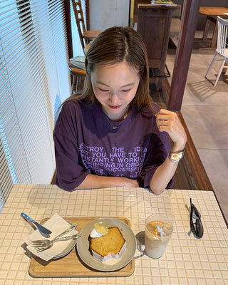 Casual Lettering Loose Fit Short Sleeve T-Shirt