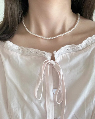 4mm Pearl Necklace