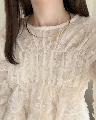 Bangle necklace