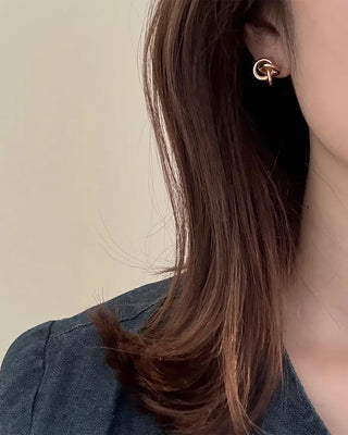 Twisted earrings