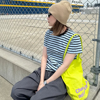 Basic striped T-shirt