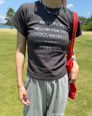1991 Lettering Short-Sleeve T-Shirt