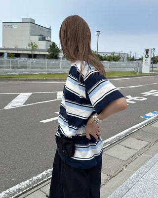 Big Border Bump Pad T-Shirt